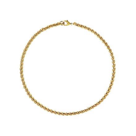 Goud Vergulde Chunky Schakel Ketting