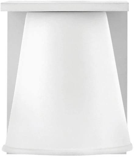 Hinkley LED Wand Buitenlamp Hans | 1X E27 Max 8W | Textured White