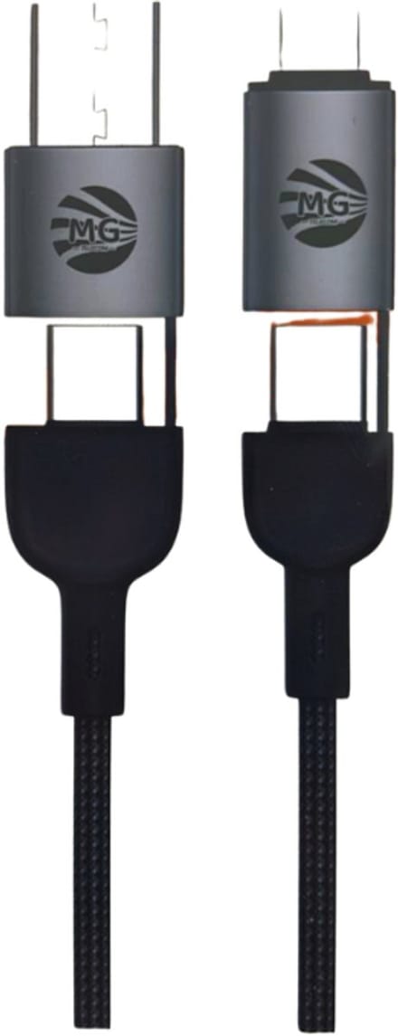 MG CA31 – 4-in-1 snelladerkabel – Zwart