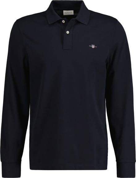 GANT Poloshirt Regular Shield Longsleeve Pique Rugger XXXL Set van 1