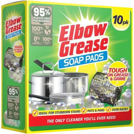 Elbow Grease Zeep Pads - Schoonmaak Sponsen - 10 stuks