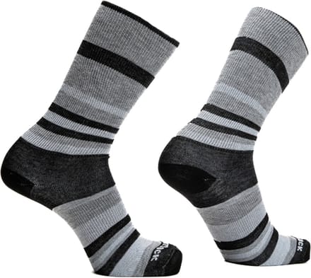 Wrightsock Explore Crew - Zwart/Grijs - 37-41