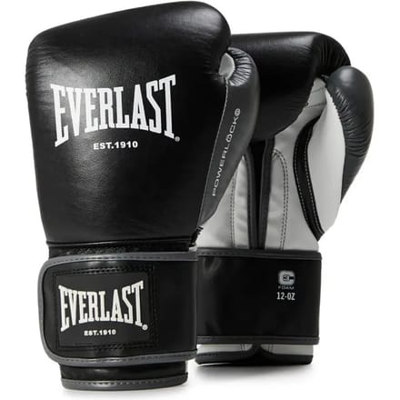 KICKBOXEN Training Handschoenen met Klittenband Sluiting Everlast Powerlock OG