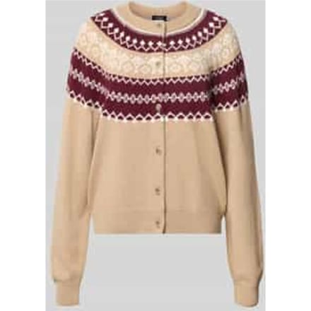 Gebreid cardigan met kasjmier, model 'KLODA'