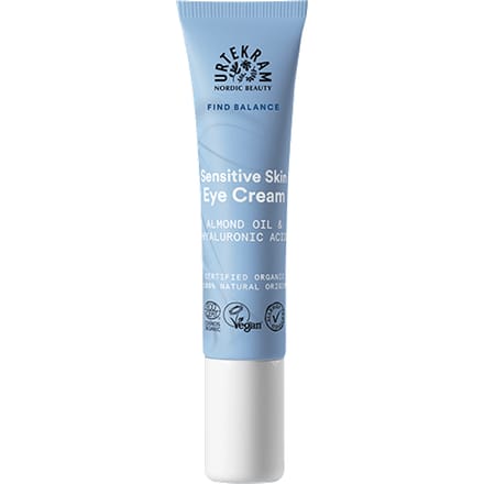 Urtekram Eye Cream Sensitive Skin Fragrance Free 15 ml