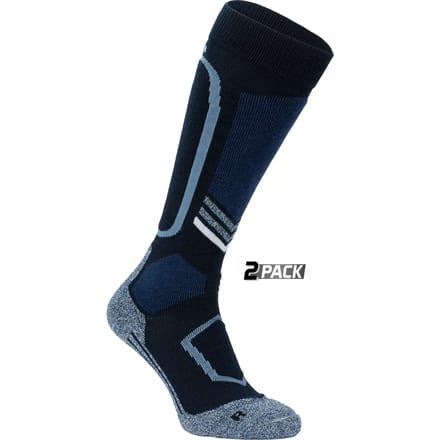 Starling Skisokken Merinowol - 2-pack - Maat 35/38 - Blauw - Lichte Compressie