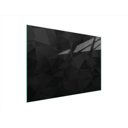 TMK ArtDeko - Snijplank - 40x30 cm - Glazen Paneel - Zwart