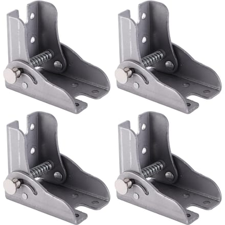 4 STUKS Warmgewalst Staal Multifunctionele Slaapbank Opklapbaar Voet 2,3 mm Dikte Meubelaccessoires