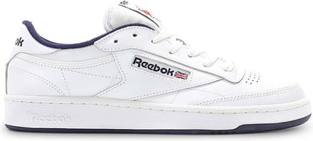 Reebok CLUB C 85 INT-WHITE/NAVY Unisex Sneakers - Wit