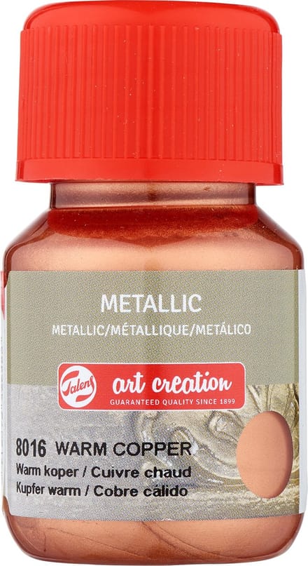 Metallic Verf - 8016 Warm Koper - Art Creation - 30 ml