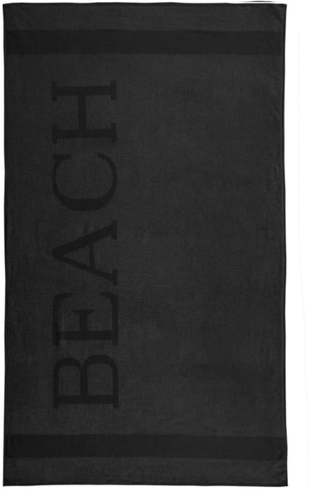 Strandlaken Beach - 100x200 cm - Zwart