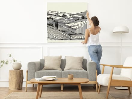 Kunstprint | Wanddecoratie | Dibond | 30 × 30 cm
