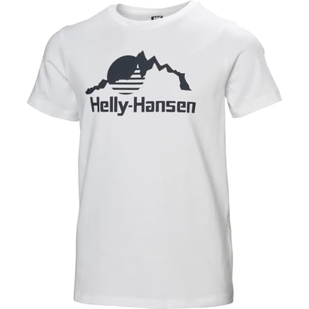 Helly Hansen Graphic Jr T-shirt Met Korte Mouwen Wit 10 Years Kinderen