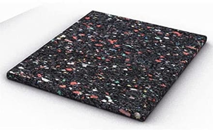 Rubbergranulaat pads 3 x 60 x 90 mm voor terrasvloeren – 60 stuks