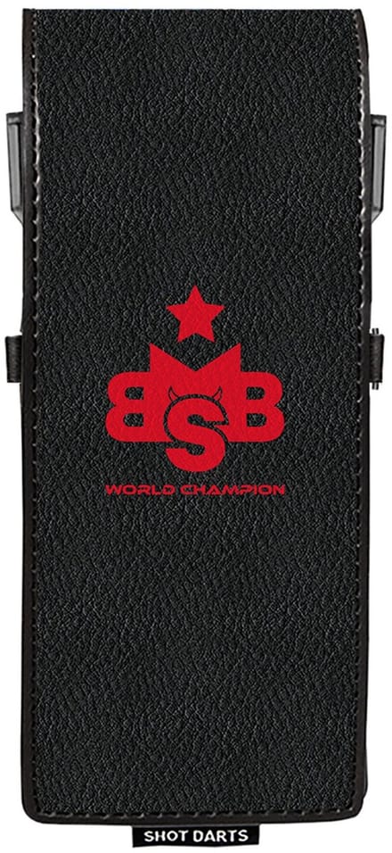 Shot Michael Smith Drop In Case Black - Dart Case