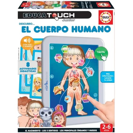 Het menselijk lichaam Educa Touch Jr