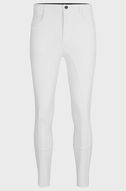 Boss Equestrian Rijbroek Heren Full Grip Jim Core M Wit