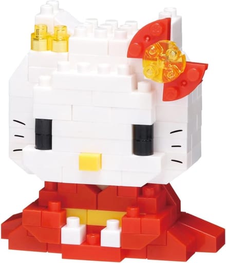 Bouwpakket Kawaii Figuur in Kimono - Miniblocks