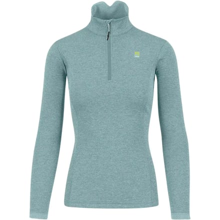 Fleece met halve rits voor dames Karpos Pizzocco