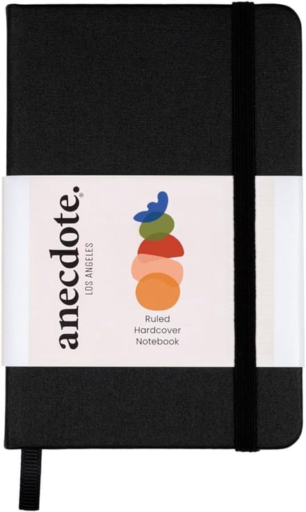Compact Zwart Notitieboek - Premium Kwaliteit Pocket Journal voor Notities en Lijsten