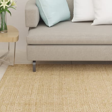 vidaXL - Vloerkleed - 100x150 - cm - natuurlijk - sisal
