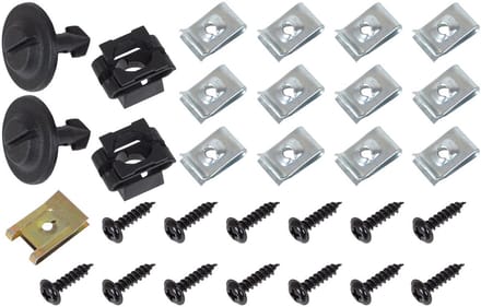 Ceryx Audi A4 B6 / B7 - Bodemplaat Bevestigingsset - 30 Delig - Nieuw