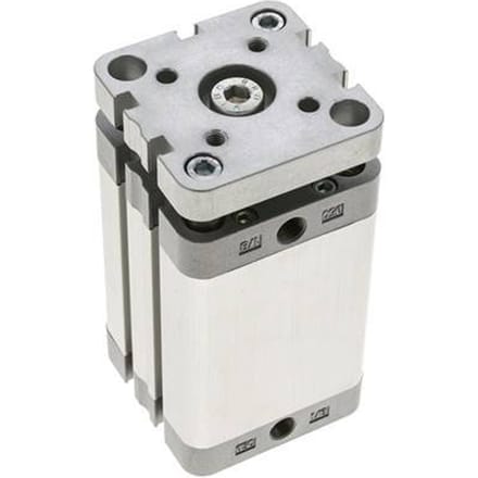 ISO 21287 Compacte Dubbelwerkende Cilinder 50-60mm - Magnetisch - Niet-roterend