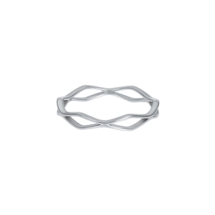 Fame-Modern-Zilverkleurig-Dames Ring