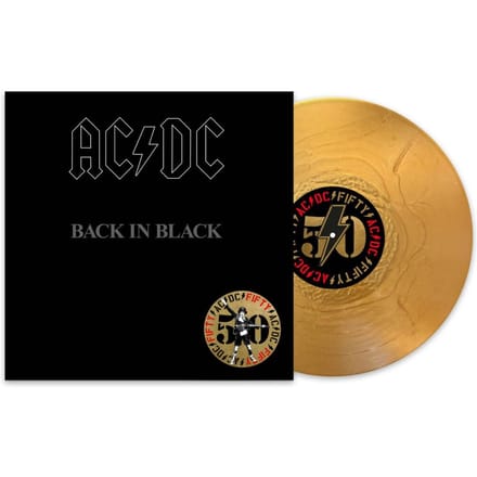 AC/DC - Back in Black (50th Anniversary Gold Vinyl)