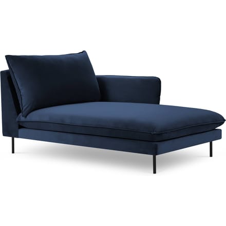Chaise longue Vienna rechts velvet | Cosmopolitan Design