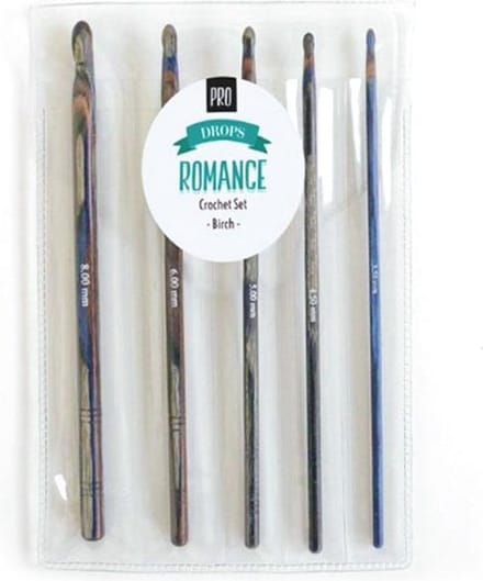 DROPS Pro Romance Haaknaalden - Set