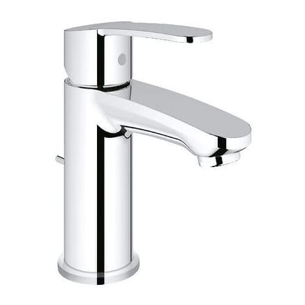 GROHE Eurostyle Cosmopolitan Wastafelkraan - Lage uitloop - Met trekwaste - Chroom
