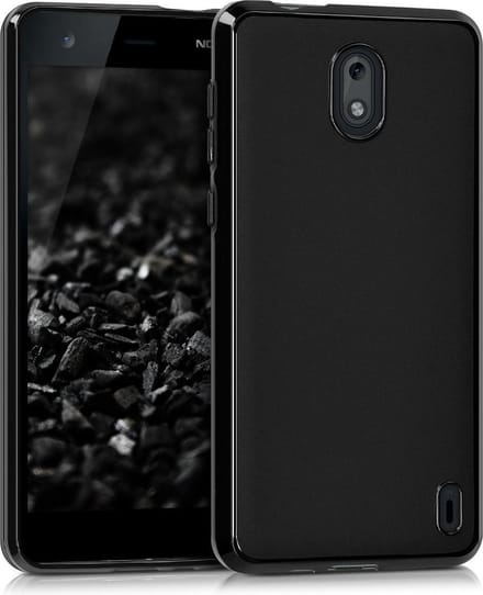 Hoesje Geschikt voor: Nokia 2 - Silicone - Zwart