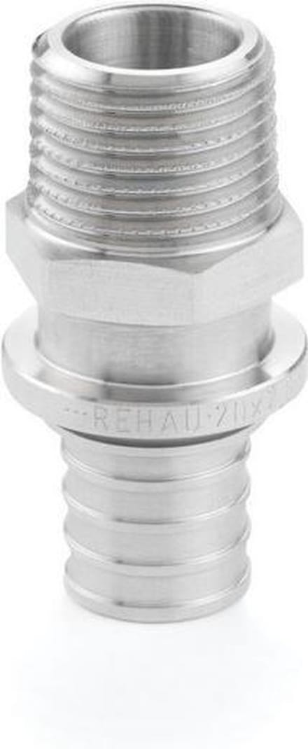 Rehau Rautherm overgangskoppeling buitendraad 20x2.0mm R3/4-S18