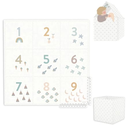 Tapis de jeu puzzel en huisje Play&Go Numbers