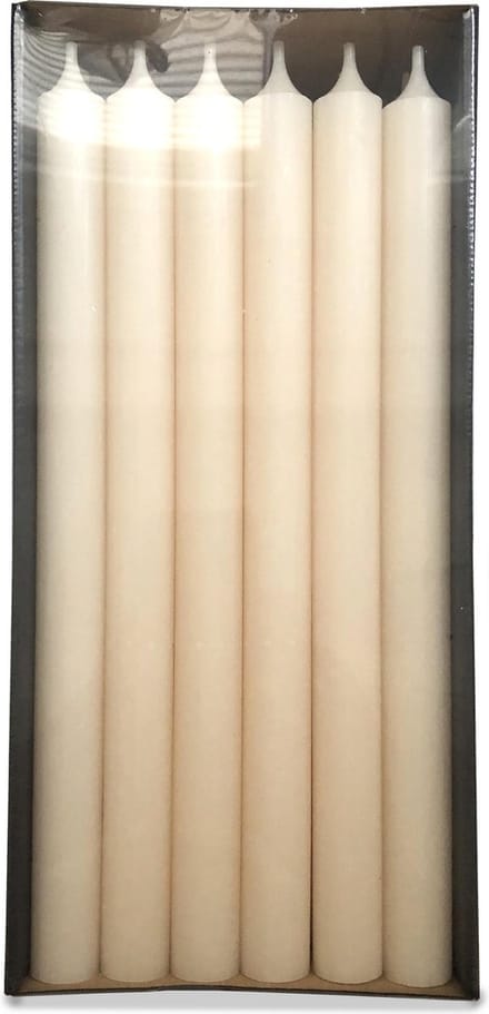 Branded By - Dinerkaarsen - Kaarsen - Champagnekleur - 28 cm - 18 stuks