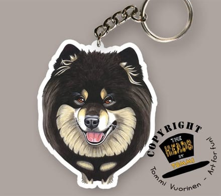 Sleutelhanger Hond Finse Laphond