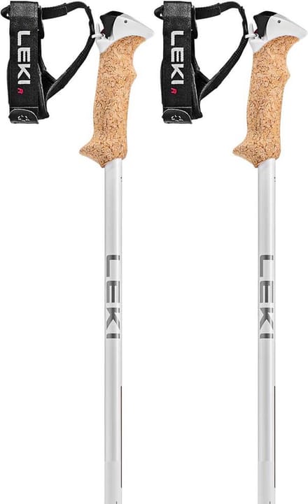 Leki Stella S Skistok white-silver-whitegold 1050
