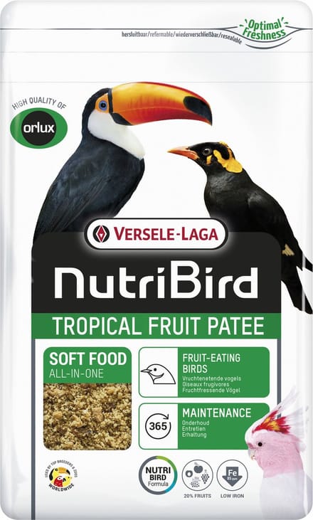 Versele-Laga Nutribird Tropical Fruit Patee - Vogelvoer - 1 kg