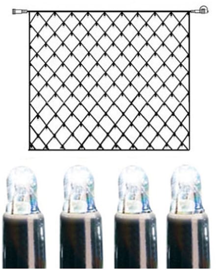 Star Trading LED Buitenverlichtingsnet, Extra, Accessoire voor Systeem LED, uitschuifbaar, koud wit, 3x3 meter