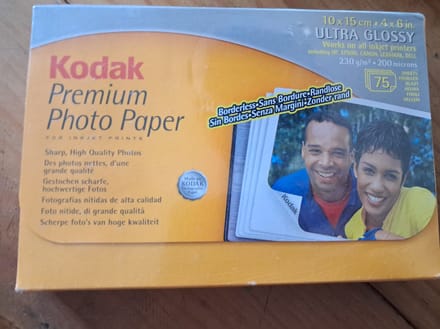 Kodak Premium foto Papier - 75 sheets - 10 x 15 cm - 200 Microns