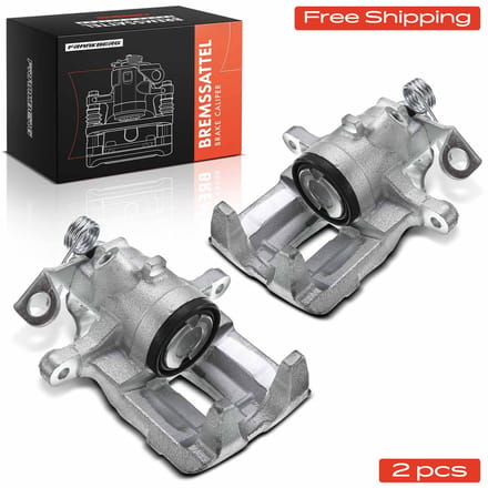 Frankberg 2x Remklauw Achteras voor Nissan Primastar Opel