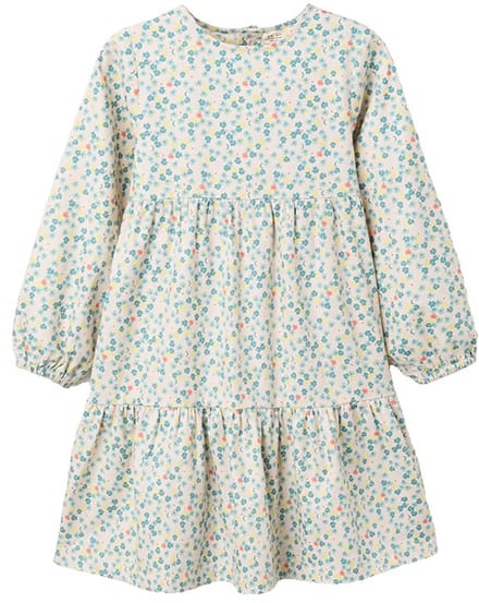 Zippy 3107486101 Lang Mouw Jurk Grijs 6-7 Years Meisje