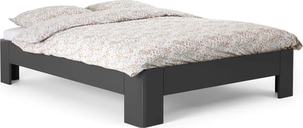 B Bright Fresh 400 Bed 90x200cm - Bedframe Antraciet - Instaphoogte: 40cm