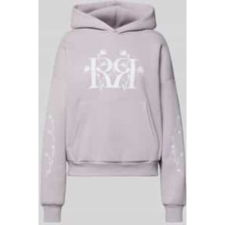 Relaxed fit hoodie met logoprint
