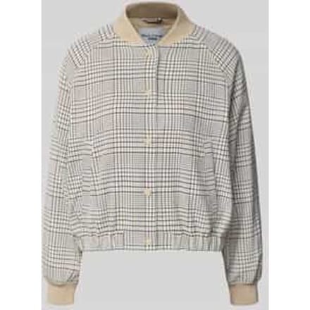 Regular fit blouson met viscose