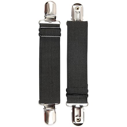 Multifunctionele Elastische Clip Laarzen Antislip Elastische Broekklem Elastische Verstelbare Randclip Laarzen Antislip Riem 20cm zwart