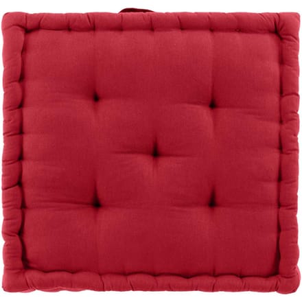 Vloerkussen 50 x 50 cm Keoni Rood