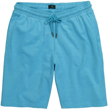 JP 1880 - Heren - bermuda TwoTone piqué elastische tailleband Relaxed Fit - Lichtblauw - Maat L