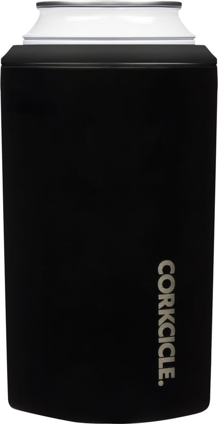 Corkcicle Can Cooler- Mat Zwart- koeler- blikjes koeler-